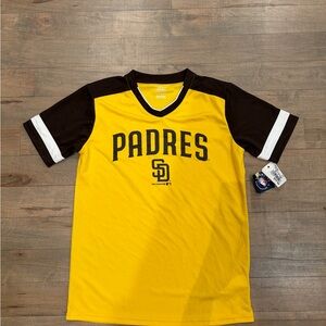 MLB Padres Kids Jersey - Yellow and Black